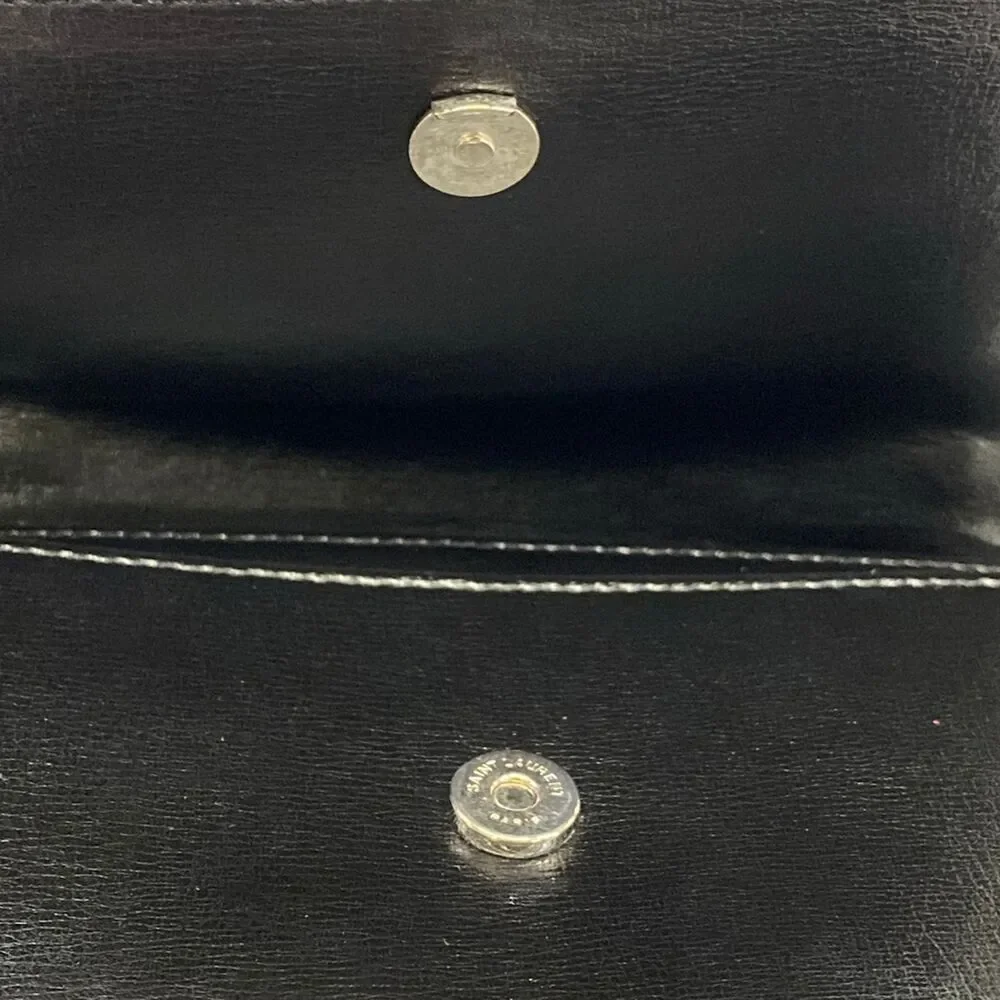 Saint Laurent PARIS Sunset Chain Wallet Other Style Wallet 452157 Leather